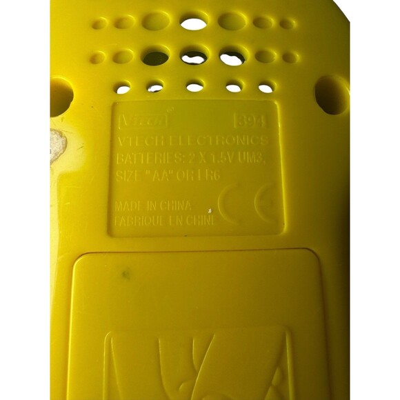 Vintage VTech Little Tiny Touch Phone Lights Up Rare Blue Velvet Animals Works - Picture 16 of 16